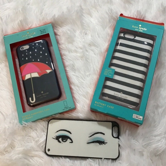 NEW/USED‎ Kate Spade [LOT Of 3 ] Iphone 6 cases - Picture 1 of 12